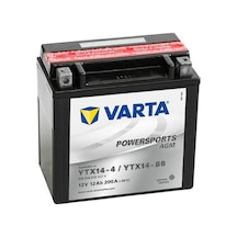 Ytx14-bs Varta 12v 12ah Mercedes Bmw Besleme Güç Aküsü
