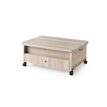 Sefa Home Tekerlekli Çekmeceli Sihirli Sehpa 106 Cordoba