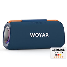 Woyax Taşınabilir Bluetooth Hoparlör, 30w Kablosuz Oval Speaker, Ses Bombası Usb, Tws, 30w Güçlü Ses Bass Büyük Küçük Boy