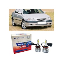 Toyota Avensis Led Xenon Kısa Far Ampulü H7 Duo Yeni Seri Beyaz 2003-2006