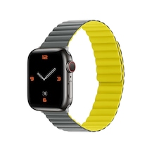 Apple Uyumlu  Watch 7 41 MM Krd-52 Mıknatıslı Kordon