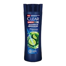 Clear Men Kepeğe Karşı Etkili Şampuan Maksimum Ferahlık Yağlı Saç Derisi İçin Limon Özlü 350 Ml 5'l