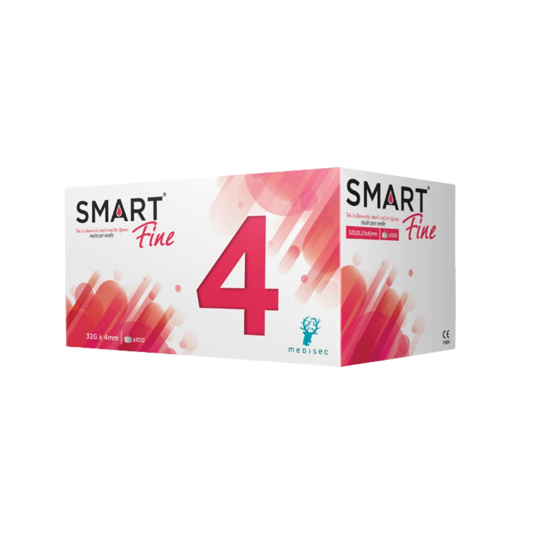 Smart Fine 4 Mm İnsülin İğne Ucu