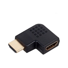 Electroon Hdmi Dişi-Erkek  Adaptör Yatay L Tip