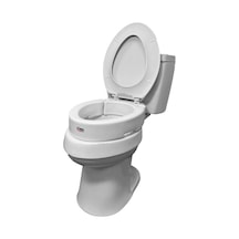 Carex Uzatılmış Menteşeli Klozet Kapağı Yükselticisi, Tuvalete 8 Cm Yükseklik Ekler, 136 Kg Ağırlık Kapasites Diğer