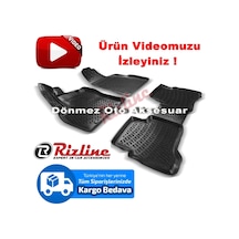 Fiat Fiorino 3D Paspas Havuzlu Siyah 2007-2019 Arası 4Prç Rizline N11.31390