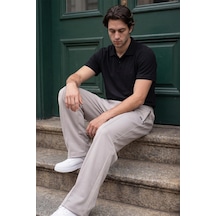 Tommylife Taş Yüzeyi Dokulu Standart Fit Palazzo Erkek Pantolon - 82171 Taş Tommylife Taş Yüzeyi Dokulu Standart Fit Palazzo Erkek Pantolon - 82171 Taş