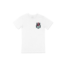 Derby Girl Cep Logo Tasarımlı Beyaz Tişört
