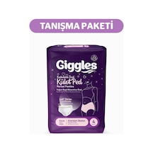 Giggles Külot Ped 52-100 Bel Ölçüsü 360 Esnek Beden Sızdırmaz Regl Gece Külodu 3 Paket 12 Adet