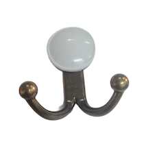 Misket Askı Antiksarı 5 Adet Dayanıklı Metal Duvar Askılığı, Çok Amaçlı Askı Aparatı Sarı