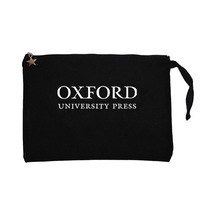 Oxford University Press Siyah Clutch Astarlı Cüzdan / El Çantası Siyah