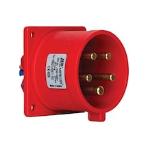 Mete Enerji 406221v 5x32a Ip44 Makine Fişi Düz Vidalı Bağlantılı 380 415 V