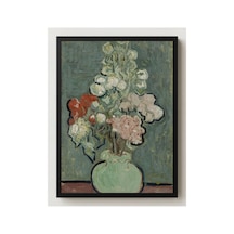 Van Gogh Van Gogh Çiçek Vazosu Çerçevesiz Poster 21x30 Cm A4 Tablo Van Gogh Post Empresyonizm