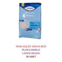 Tena Külot Hasta Bezi Plus 6 Damla Large Beden - 30 Adet L