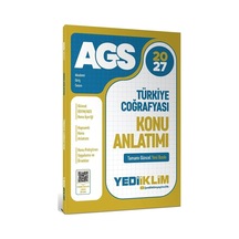 Yediiklim 2027 Meb-ags Türkiye Coğrafyası Konu Anlatımı