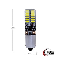 Led Bax9S Duy 24 Led Aydınlatma Güçlü Led Aydınlatma