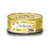 Delizzia Kıyılmış Tavuklu Yetişkin Kedi Maması 85 Gr.