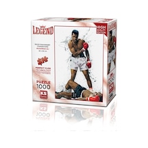 1000 Parça Muhammad Ali Temalı Eğlenceli Bulmaca