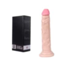 Hızlı Express Naturo 19 CM Testissiz Et Dokusu Süper Realistik Anal Penis Dildo