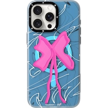 İphone 14 Pro Uyumlu Kılıf Magsafe Şarj Özellikli Youngkit Anti-trend Serisi Kapak Mavi