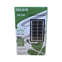 Gold Silver Gs-1160 Çok Fonksiyonlu Güneş Enerji Paneli - Şarj Cihazı