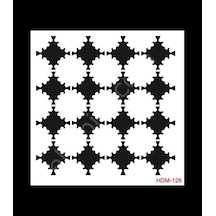 Hdm128 Cadence Home Dekor Stencil 25X25
