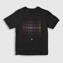 Presmono Unisex Çocuk Dynamite Bts T-Shirt