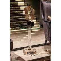 Dulda Akrilik Magnolia Sehpa Şeffaf