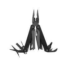 Leatherman Kamp Charge Plus Black Multi Tool Siyah