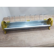 Güvercin Civciv Metal Galvaniz Yemlik 50  Cm
