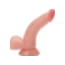 Red Fox Vıto Dildo Gerçekçi Et Dokusunda Eğik Realistik Penis 16cm