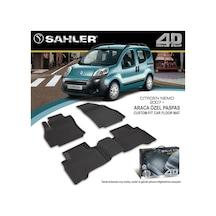 Sahler Citroen Nemo 2010 Havuzlu Paspas 4.5D Tam Uyumlu