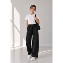 Angel&co. Girls Clothing Siyah Kız Çocuk Eşofman Altı-geniş Kesim Siyah - 868273572 Siyah