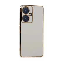 Vivo Y27 Kılıf Volet Silikon - Beyaz İtdark37494
