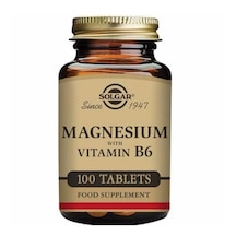 Solgar Magnezyum With Vitamin B6  100 Tablet