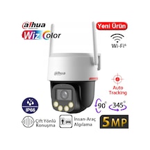 Dahua P5f-pv-0360b-pro 5mp Çift Yönlü Konuşma Wıfı Akıllı Analiz Pt Kamera