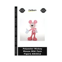 Özel Üretim Dekoratif Figür Masaüstü Hediye Salon Polyester Mickey Mouse Miki Fare Figürü Alk5312