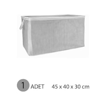Kazak Hurcu Mini Hurç 45x40x30 Cm Gri - 1 Adet Pamuklu 45 X 40 Gri Diğer