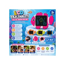Lcd Yazı Tableti Balık Tasarımlı Çizim & Yazı Tahtası 10.5 İnç Çok Renkli - 894409891