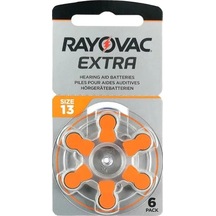 Rayovac 13 Numara Kulaklık Pili 6'lı Paket