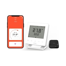 Cosa Akıllı Oda Termostatı Kablosuz Kombi Kontrolü V5 Beyaz