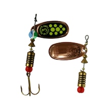 Mepps Black Fury Chartreuse Bakır-Yeşil No:2 (546381048)
