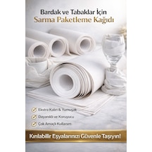 Premium 40x60 Cm Bardak Sarma Kağıdı 50 Adet Cam Bardak Ve Kırılabilir Ürün Paketleme Kağıdı Diğer