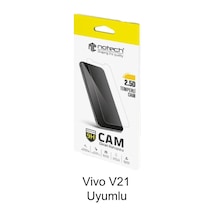 Vivo V21 Temperli Cam Ekran Koruyucu