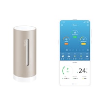 Netatmo Hava İstasyonu İçin Ek Akıllı İç Mekan Modülü, Sıcaklık, Nem Ve Hava Kalitesi Co2 İzleme, Nım-s-ww, Aksesuarlar, Kum
