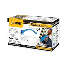 Sgs Oksijen Kaynak Gözlüğü Füme Focus Sgs762