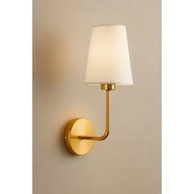 Şapkalı Duvar Aplik - Modern Ve Şık Duvar Aydınlatma 3166-w26-5w-qz Gold