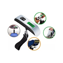 Fithome 50 Kg Dijital Askılı Bagaj Tartısı Lcd Ekranlı Elektronik Bavul Kantarı Hassas El Terazisi