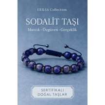 Erilsa Sodalit Ve Terahertz Taşı Bileklik Özgüven, Mantık Ve Odaklı Şıklığın Güçlü Hali Çok Renkli