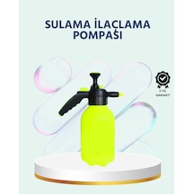 Basınçlı El Pompası 2 Litre Bakır Nozul Ayarlı Jet Ve Dağınık Atım